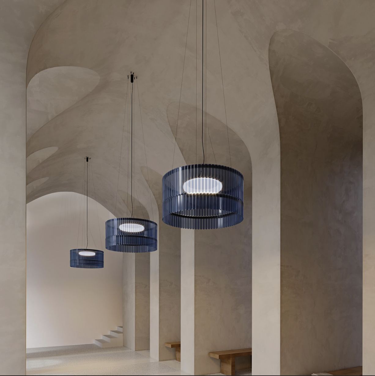 Llamativos candelabros que protagonizan espacios